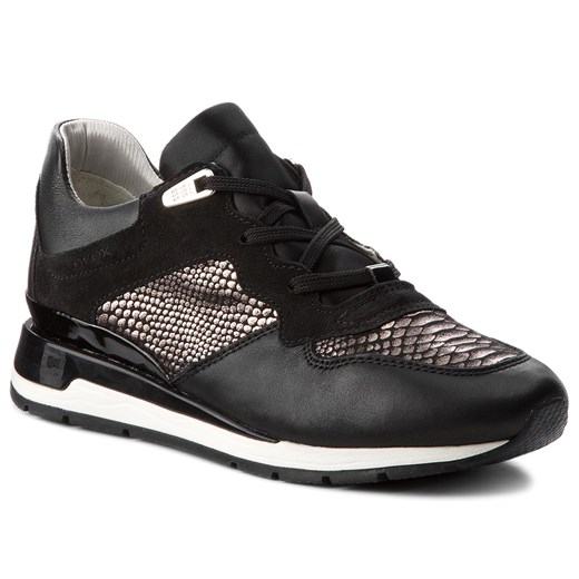 Sneakersy GEOX - D Shahira B D62N1B 085KI C9999 Black Geox 40 eobuwie.pl okazyjna cena