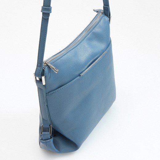 Reserved - Podłużna torebka na regulowanym pasku - Niebieski Reserved  One Size 