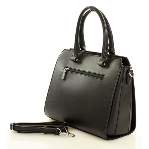 MONNARI Designerska torebka kuferek czarny Monnari   wyprzedaż Verostilo 