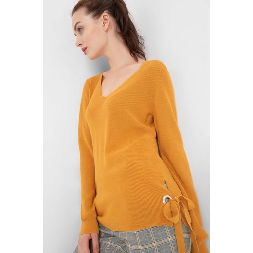 Sweter z wiązaniami po bokach  ORSAY XS orsay.com