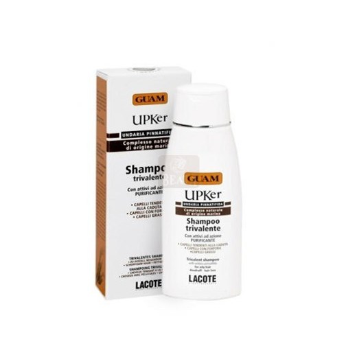 Guam UPKer Shampoo Trivalente - Szampon o potrójnym działaniu do włosów przetłuszczających się - op. 200ml  Guam  BEATA