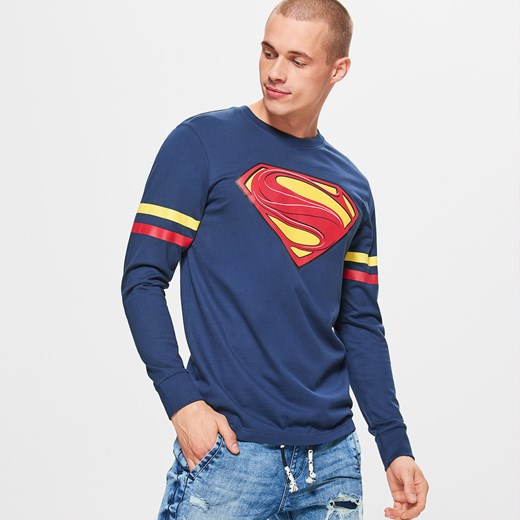 Cropp - Bluza superman - Granatowy  Cropp S 