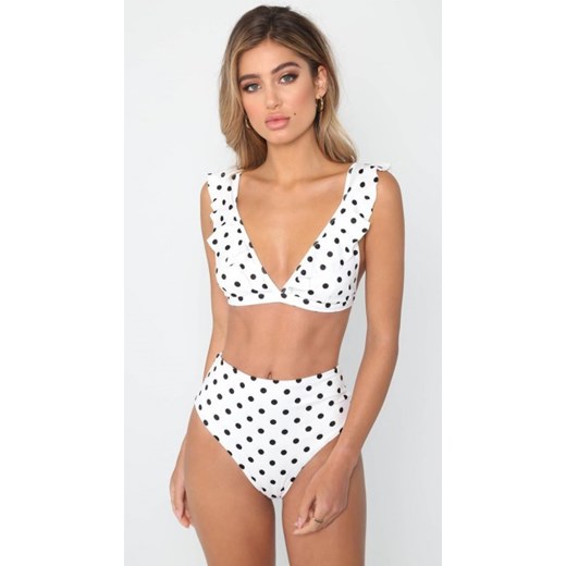 Strój kąpielowy Dots White S  Noshame M noshame.pl