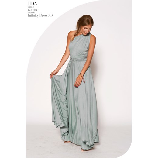 INFINITY DRESS MAXI wodna - EDYCJA LIMITOWANA - sukienka maxi Risk Made In Warsaw L