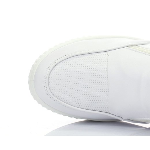 Białe sneakersy na koturnie  Royalfashion.pl 36 
