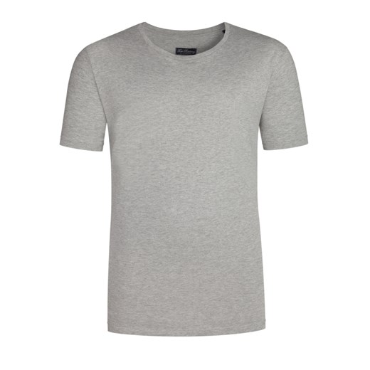 Tom Rusborg, T-shirt z czystej bawełny Szary