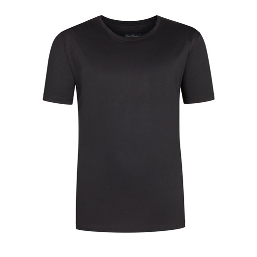 Tom Rusborg, T-shirt z czystej bawełny Czarny