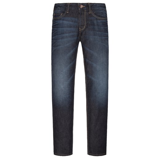 s. Oliver, Mocne jeansy denimowe w stylu used, z zagnieceniami Niebieski