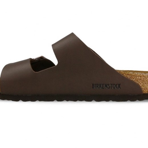 Klapki Birkenstock Arizona Dark Brown 0051701 - BRĄZOWY Birkenstock 43 sneakerstudio.pl