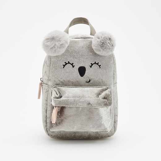 Reserved - Pluszowy plecak koala - Szary