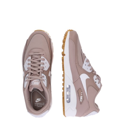 Buty sportowe damskie Nike Sportswear dla biegaczy młodzieżowe air max 91 sznurowane na platformie bez wzorów 