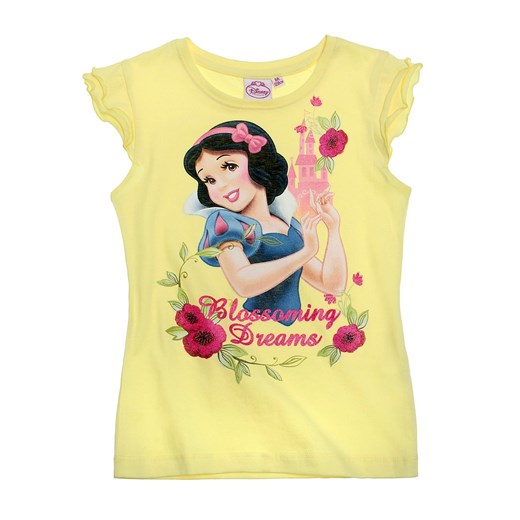 Bluzka dziewczęca Księżniczki Disney żółta