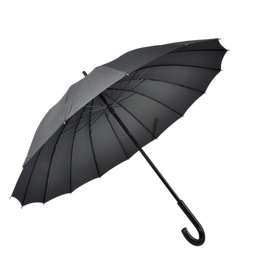London parasol długi czarny