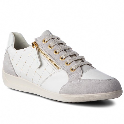 Sneakersy GEOX - D Myria B D8468B 0BC22 C1209 Off White/White