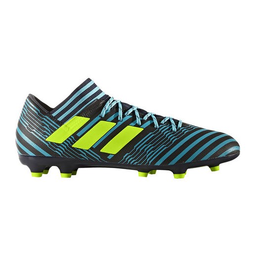 Buty piłkarskie korki Nemeziz 17.3 FG Adidas (niebiesko-czarne)