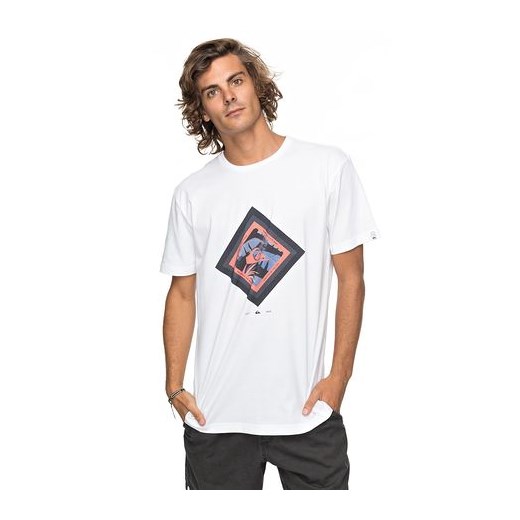 T-shirt męski Classic Crimson Skyline Quiksilver (white)