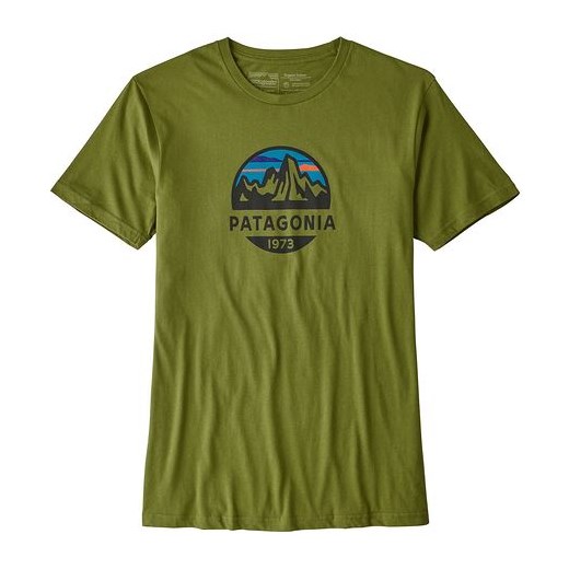 Koszulka męska Fitz Roy Scope Organic Patagonia (sprouted green)