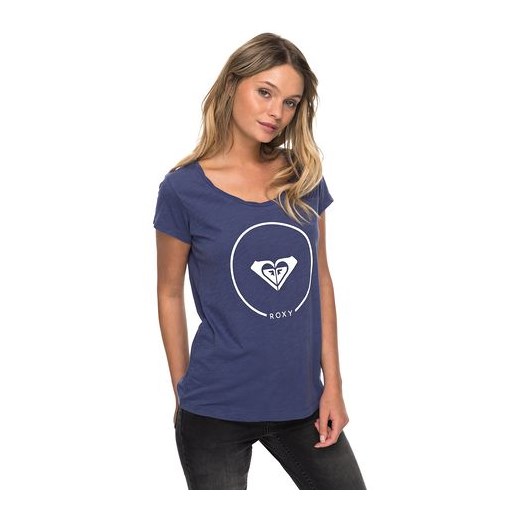 Koszulka damska t-shirt Bobby Twist Essential Roxy (Deep Cobalt)