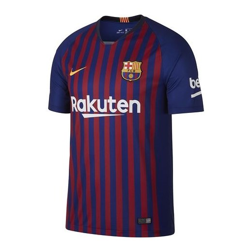 Koszulka męska Breathe FC Barcelona Home Stadium Nike (niebiesko-bordowa)