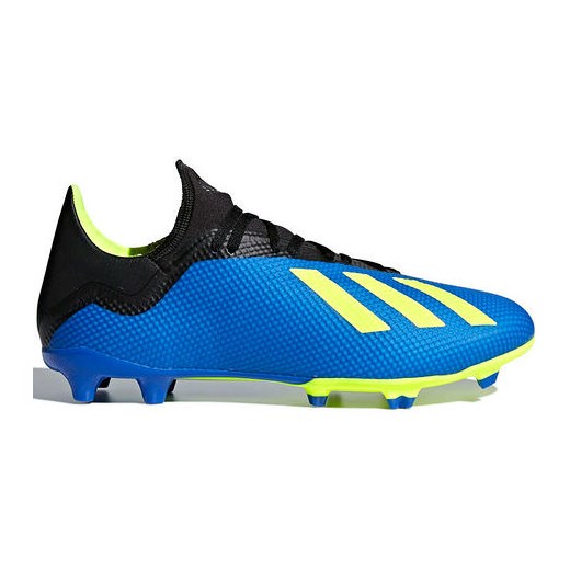 Buty piłkarskie korki X 18.3 FG Adidas (niebieskie)