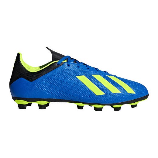 Buty piłkarskie korki X 18.4 FG Adidas (niebieskie)