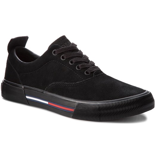 Tenisówki TOMMY JEANS - Oxford City Sneaker EM0EM00149  Black 990