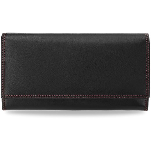 Pojemny praktyczny portfel damski visconti - czarny