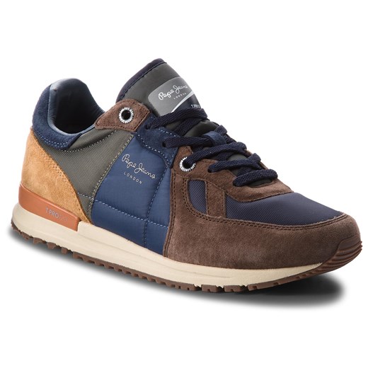 Sneakersy PEPE JEANS - Tinker PMS30485  Stag 884 Pepe Jeans  42 eobuwie.pl