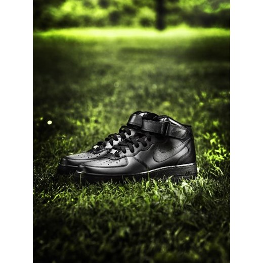 Air Force 1 Mid '07 Black Black Black