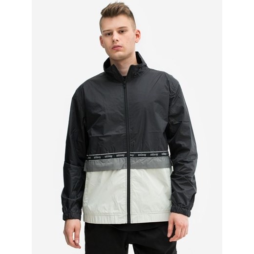 Nylon Warm Up Jacket Black