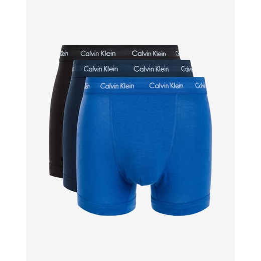 Calvin Klein 3-pack Bokserki XL Czarny Niebieski