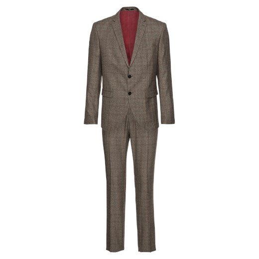 Garnitur 'SLHSLIM-MYLOLOGAN BROWN CHECK SUIT B' Selected Homme 48 AboutYou