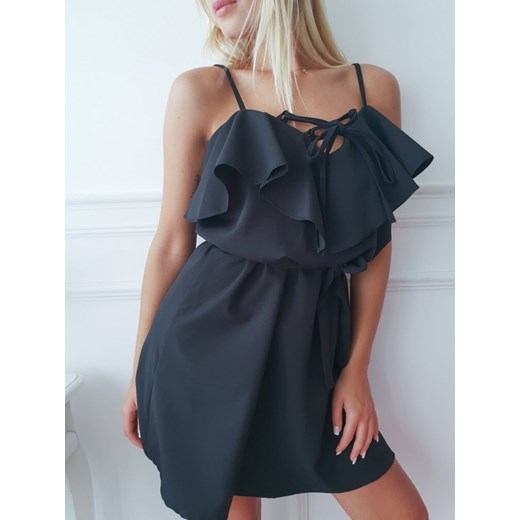 Sukienka Balize black czarny uniwersalny Butik Latika