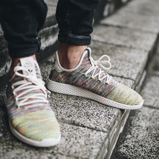 Buty męskie sneakersy adidas Originals Pharrell Williams Tennis Hu Primeknit "Multicolor" CQ2631 - INNY KOLOR || WIELOKOLOROWY Adidas Originals 44 sneakerstudio.pl