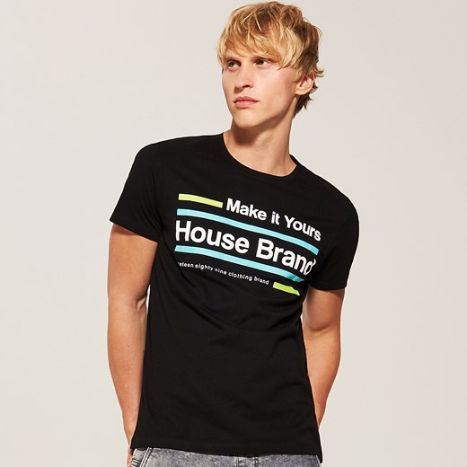 House - T-shirt house - Czarny  House XL 