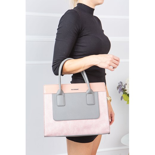 Różowo-szara torebka MONNARI  Made2wear  