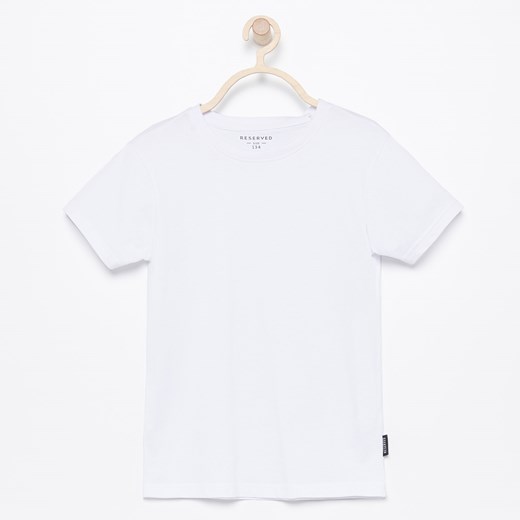 Reserved - T-shirt basic - Biały