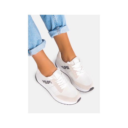 Białe buty sportowe Lovelo