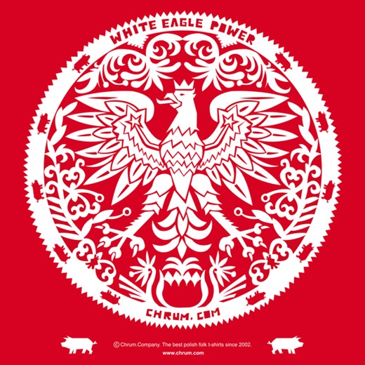 White Eagle Power chrum-com  Koszulki