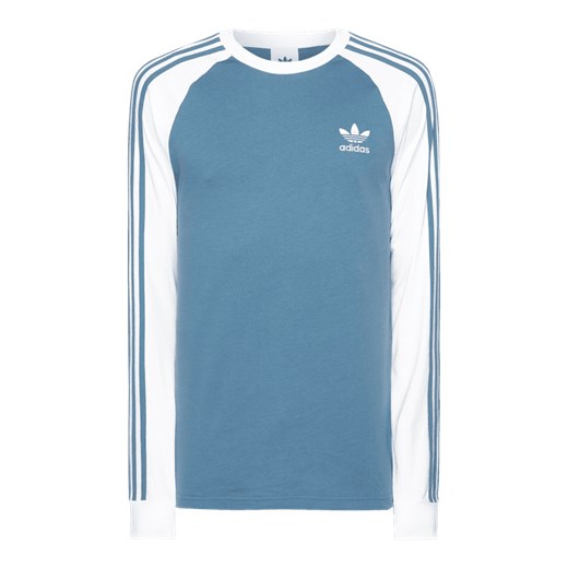 Bluzka z długimi raglanowymi rękawami Adidas Originals niebieski XS Fashion ID GmbH & Co. KG