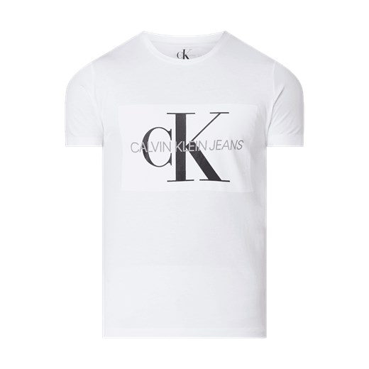 T-shirt z nadrukowanym logo Calvin Klein  XS Fashion ID GmbH & Co. KG