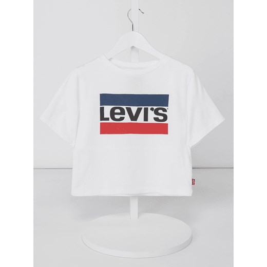 T-shirt z nadrukowanym logo Levis Kids szary 164 Fashion ID GmbH & Co. KG
