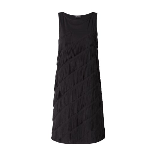 Sukienka z efektem stopniowania obszyta frędzlami Taifun 40 Fashion ID GmbH & Co. KG