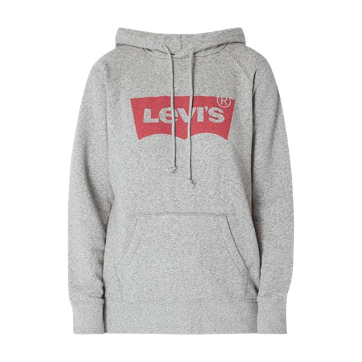 Bluza z kapturem z raglanowymi rękawami szary Levi's® L Fashion ID GmbH & Co. KG
