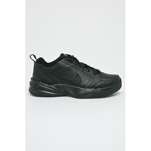Buty sportowe męskie czarne Nike skórzane 