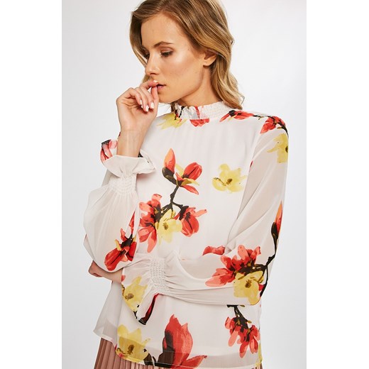 Bluzka damska Vero Moda z długim rękawem w kwiaty 
