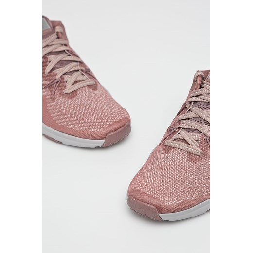 Buty sportowe damskie Nike zoom bez wzorów na płaskiej podeszwie sznurowane 