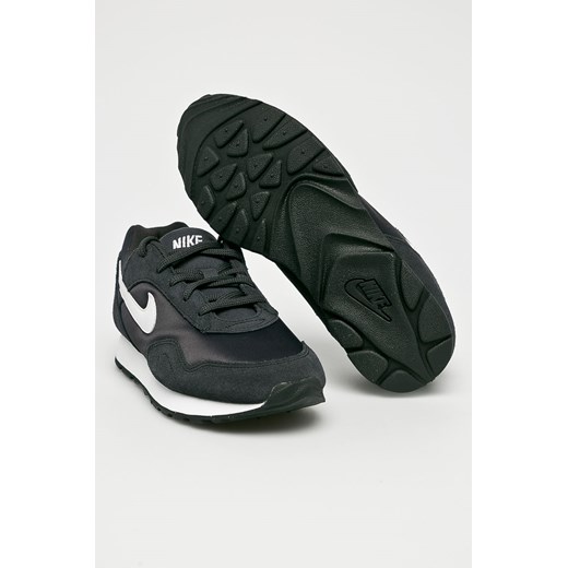 Buty sportowe damskie Nike do siatkówki skórzane sznurowane gładkie 