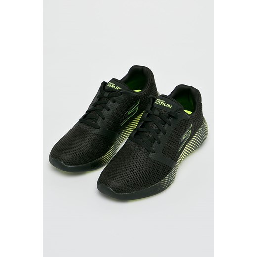 Buty sportowe męskie Skechers czarne sznurowane 