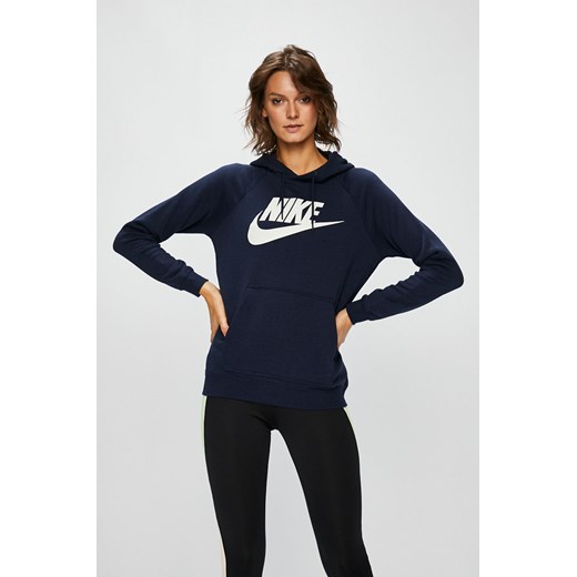 Bluza damska Nike Sportswear krótka na jesień bawełniana 